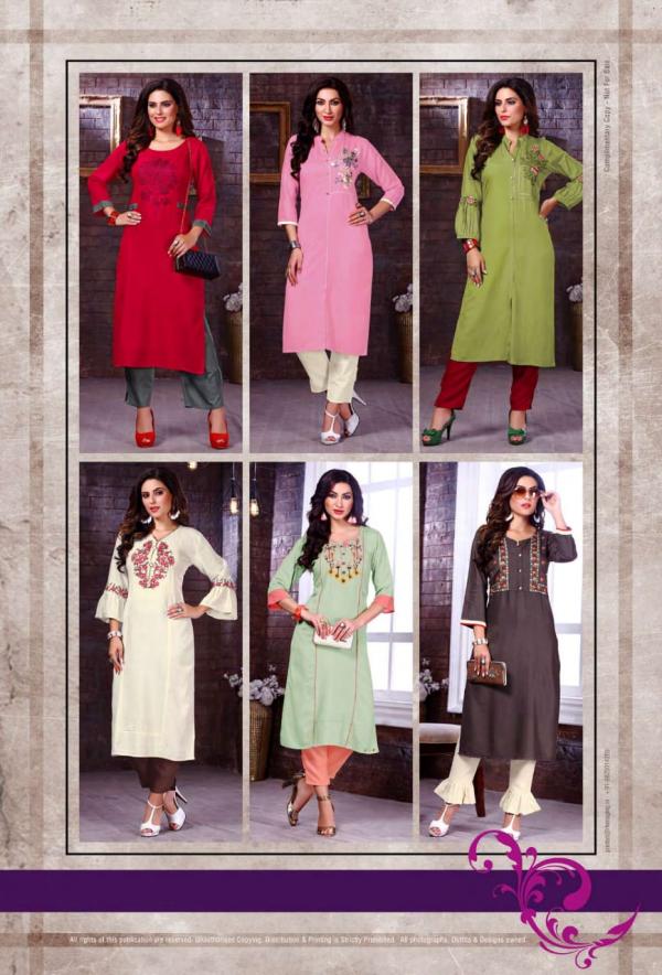 Mayuri Rayon Kurti With Pant Collection